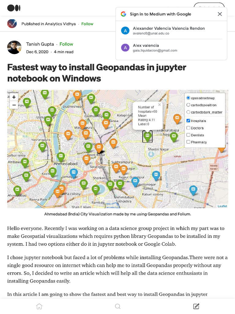 Geopandas Install Jupiter Network | PDF