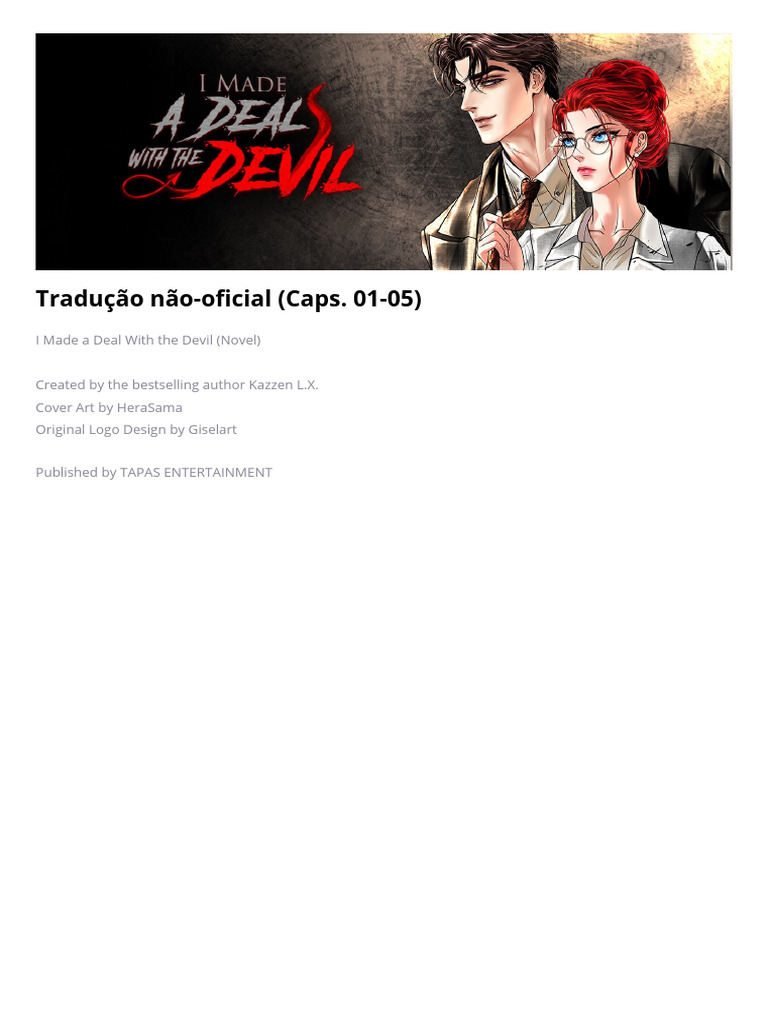 I Made a Deal With the Devil: Cap 1-5 | PDF