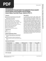 FSCQ-Series FSCQ0565RT/FSCQ0765RT/FSCQ0965RT/FSCQ1265RT/ FSCQ1465RT/FSCQ1565RT/FSCQ1565RP Green Mode Fairchild Power Switch (FPS™)