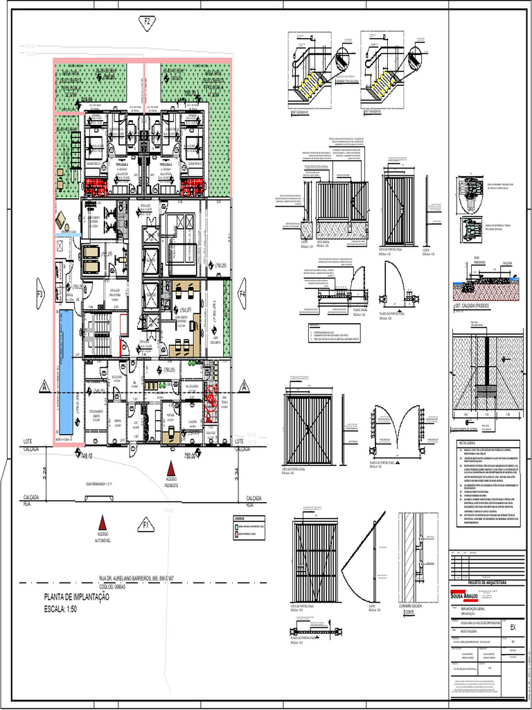 Sa 1081 Arq Ex 001 Imp R00 | PDF