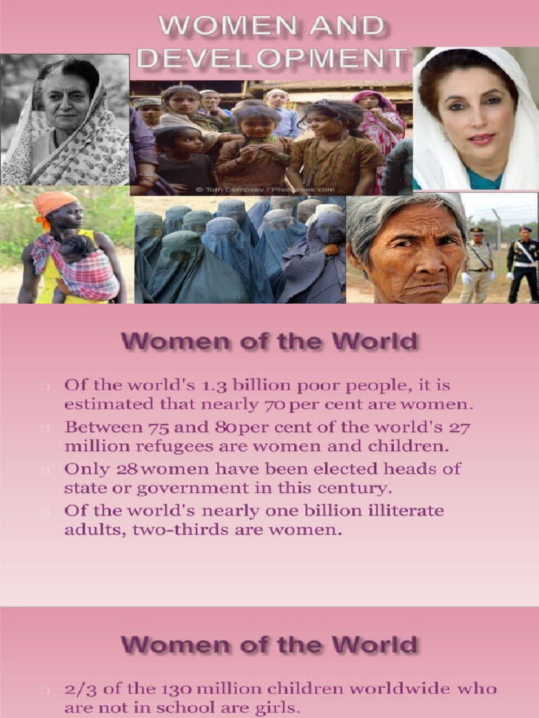 Women Development and The World | PDF
