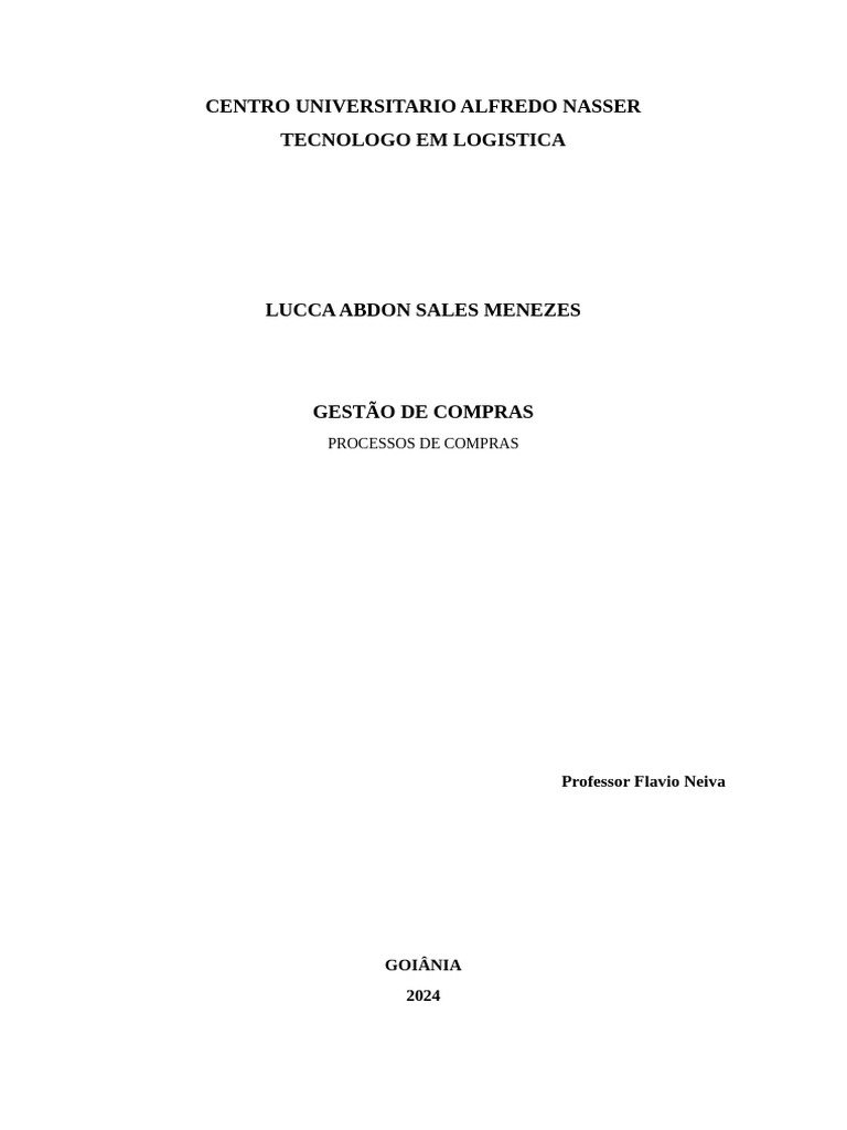 Centro Universitario Alfredo Nasser | PDF