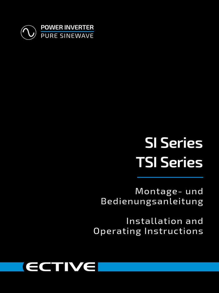 Manual Ective SI TSI | PDF