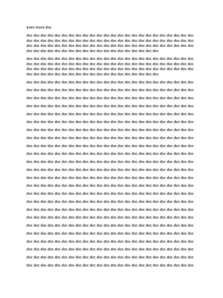 Too Much Doc Másolata | PDF