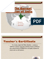 Current Situation in India Project Report