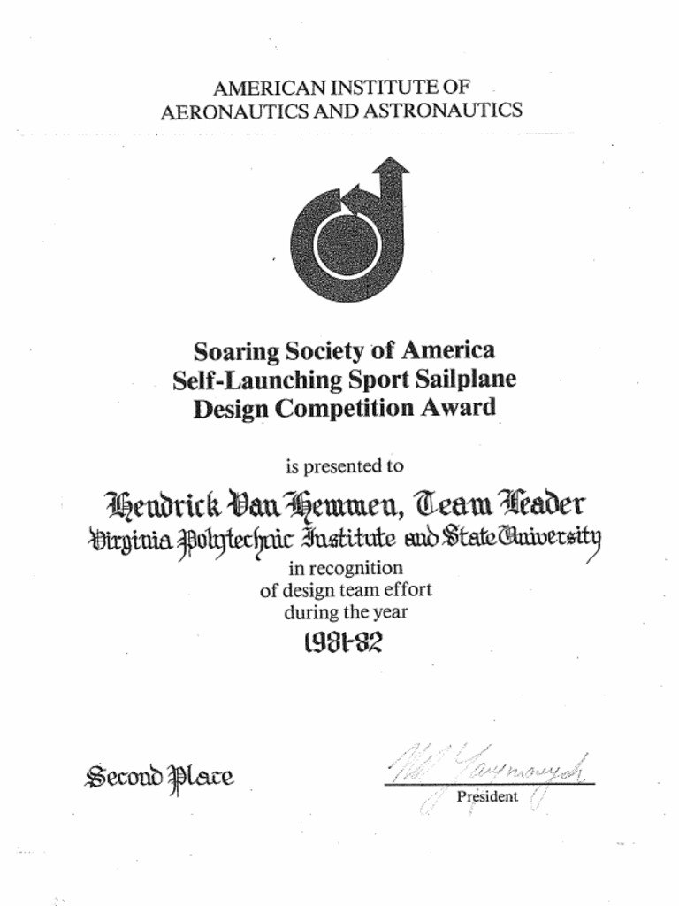 JAKE 4011 Sailplane Design | PDF