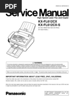 Download Panasonic Kx-fl612cx Sm by oldturkey03 SN76887474 doc pdf