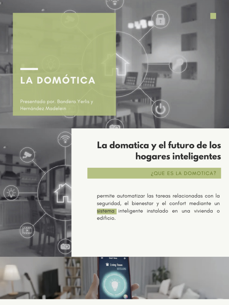 La Domótica y El Futuro de Los Hogares Inteligentes | PDF
