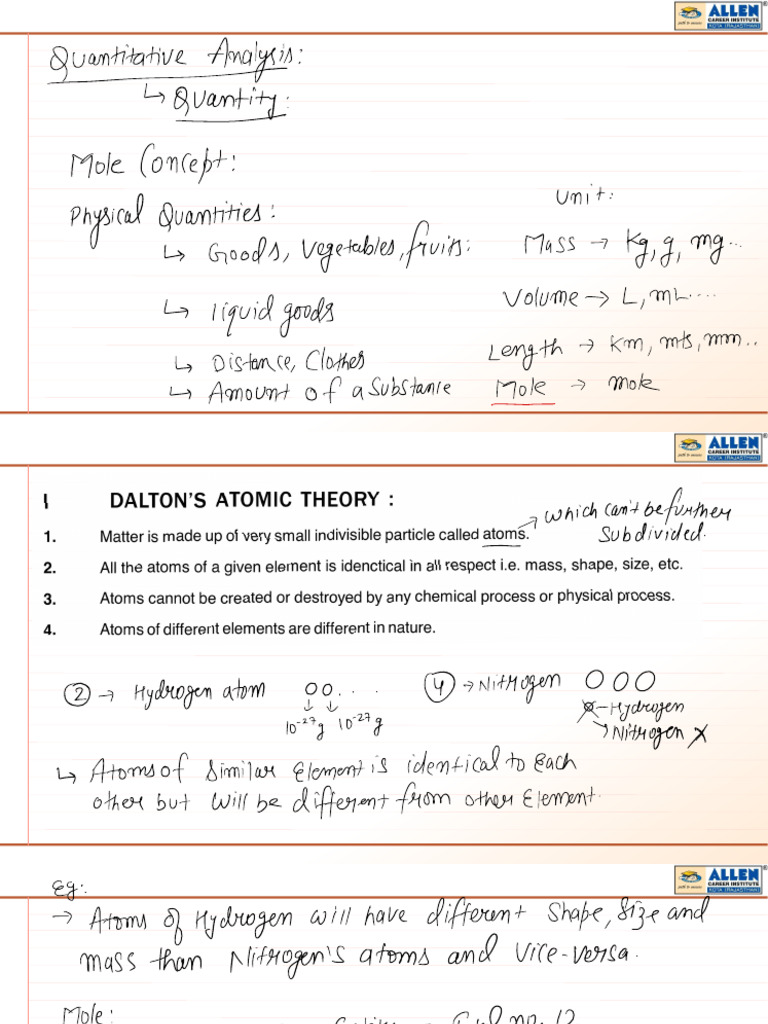 Basic of Chem 2 | PDF