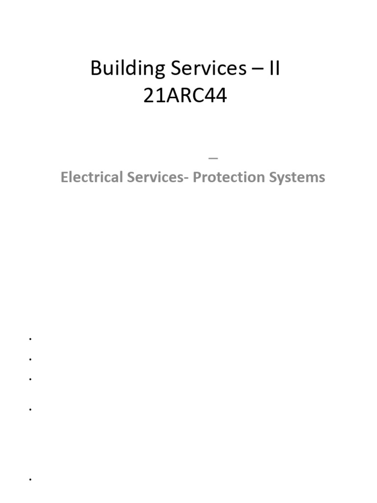Electrical Protection Systems Overview | PDF | Fuse (Electrical ...