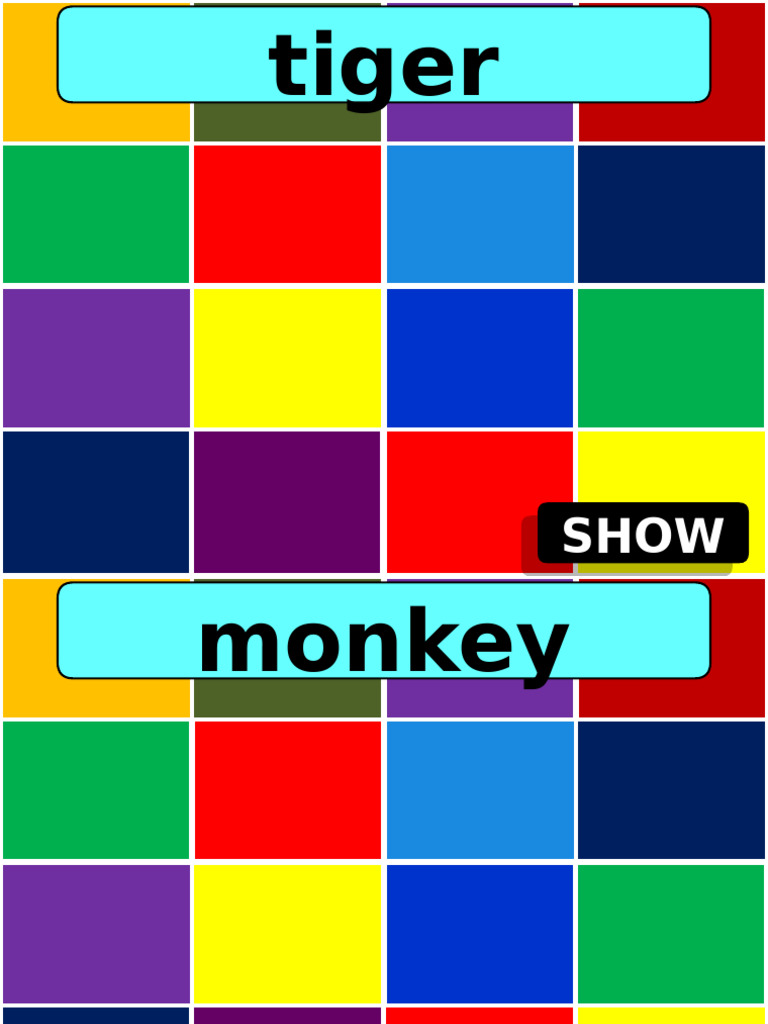 Animals Hidden Picture Ppt Pdf