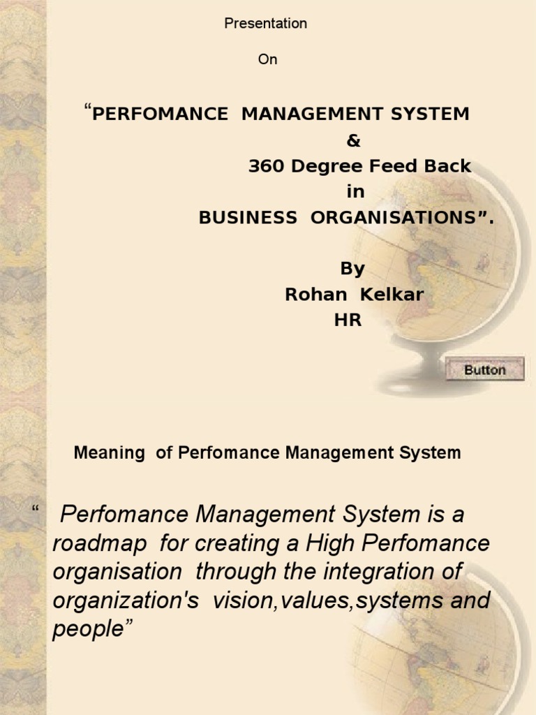 Performance Management System Overview | PDF | Performance Appraisal ...