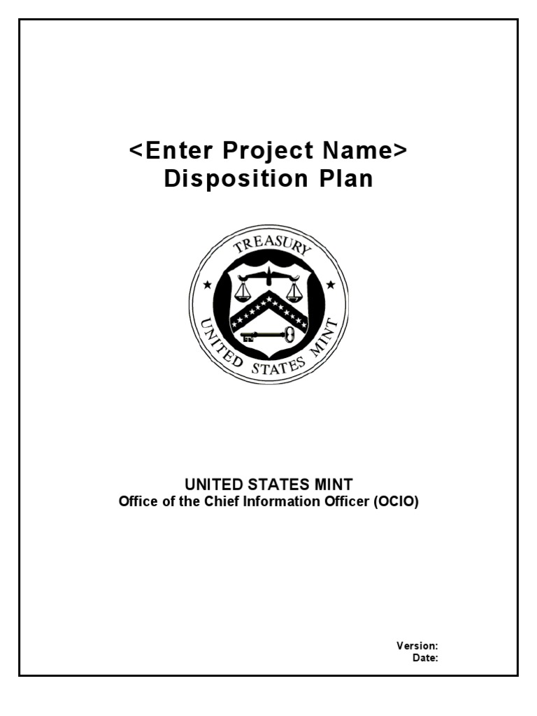 Disposition Plan Overview | PDF | System Administrator | Records Management