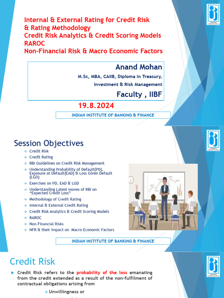 Credit Risk Management & RAROC Guidelines | PDF | Financial Risk ...