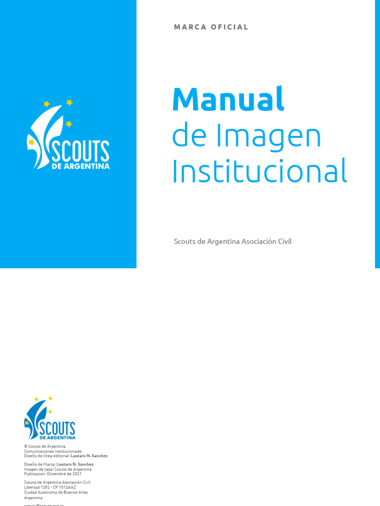 Manual de Imagen Institucional Scouts de Argentina | PDF