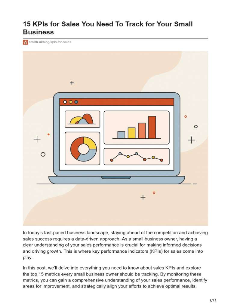 Track Sales KPIs for Small Businesses | PDF | Performance Indicator ...