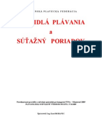2005 Slovenska Pravidla Plavani