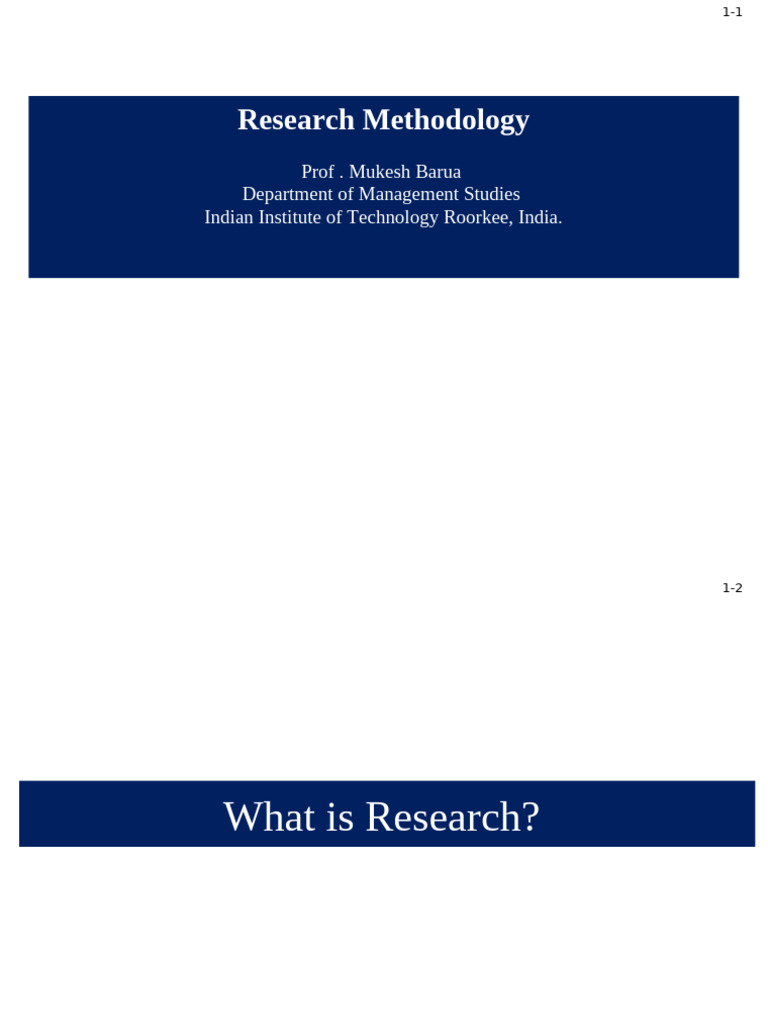 Intro RM | PDF