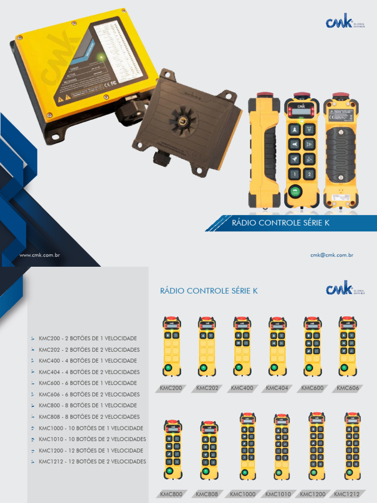 Radio Controle Serie K | PDF