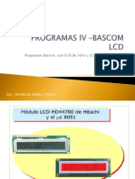 Programas Básicos Con LCD de 16X1 y LCD16X2, Leer ADC.: Ing. Franklin Barra Zapata