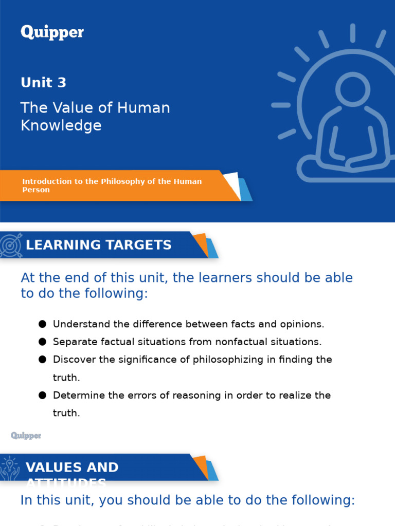 IPHP 11 12 Q1 0301 Questioning Truth and Knowledge PS | PDF