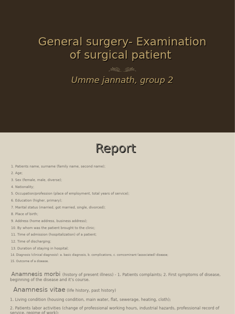 Surgery | PDF