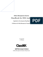 Handbook For ISM Audits: Safety Management System