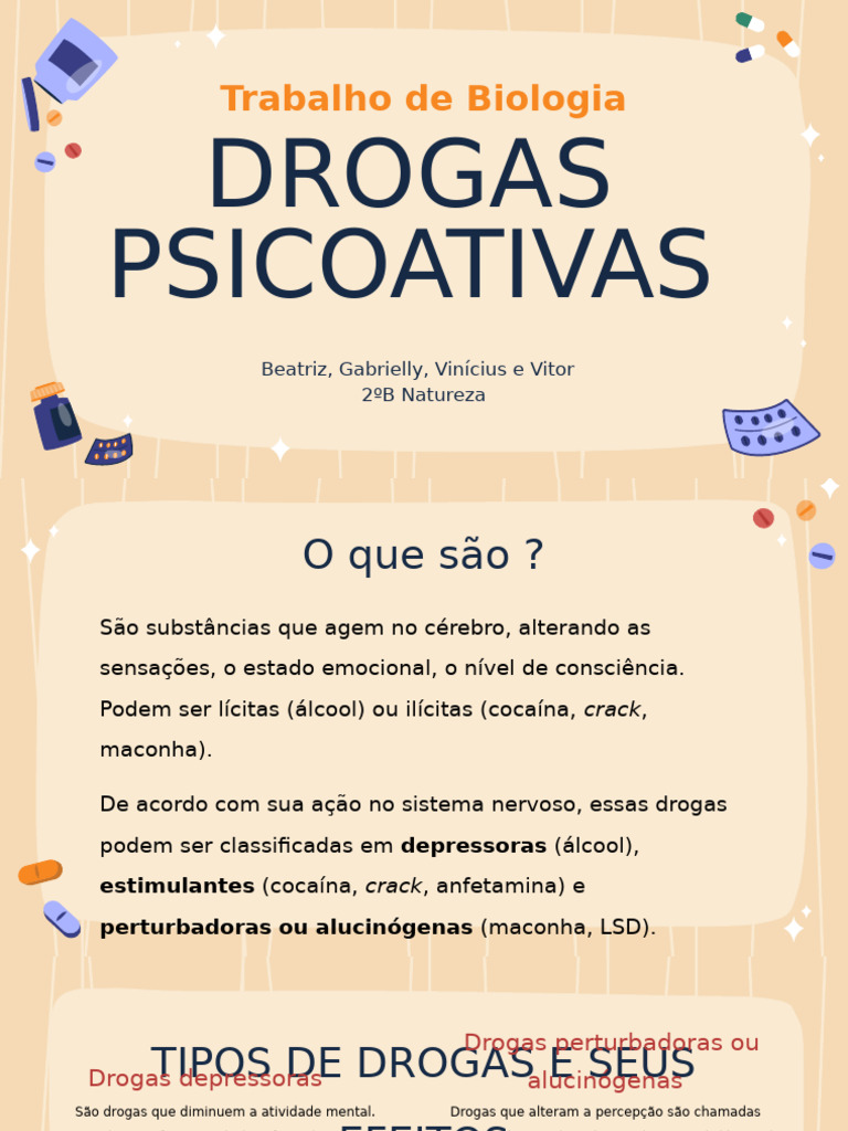 Drogas Psicoativas | PDF