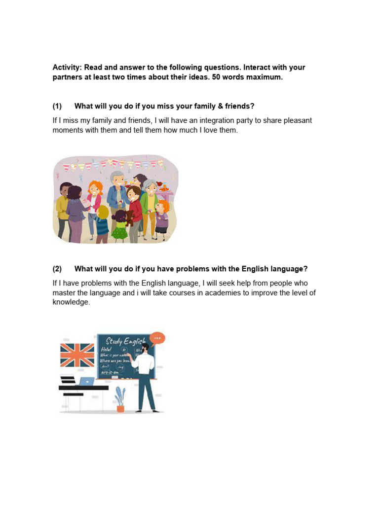 Activity 2 | PDF | Language Arts & Discipline | Foreign Language Studies