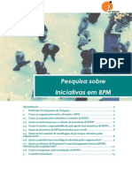 Pesquisa Sobre Iniciativas de BPM