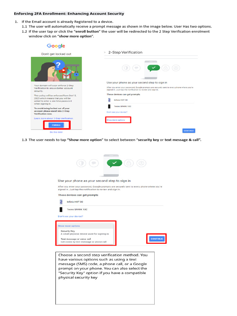 2FA Guidelines | PDF