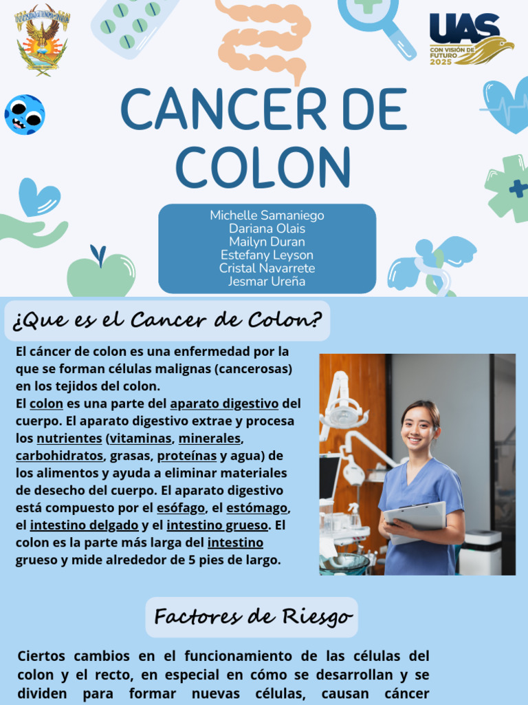 Cancer de Colon Exposicion | PDF