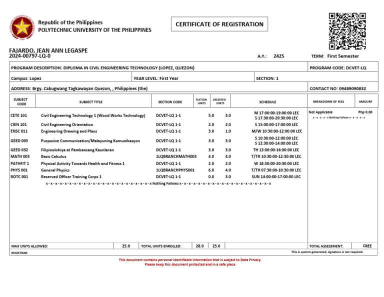 Registration Certificate | PDF