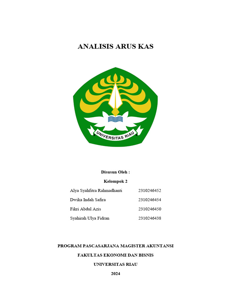 Analisis Arus Kas | PDF