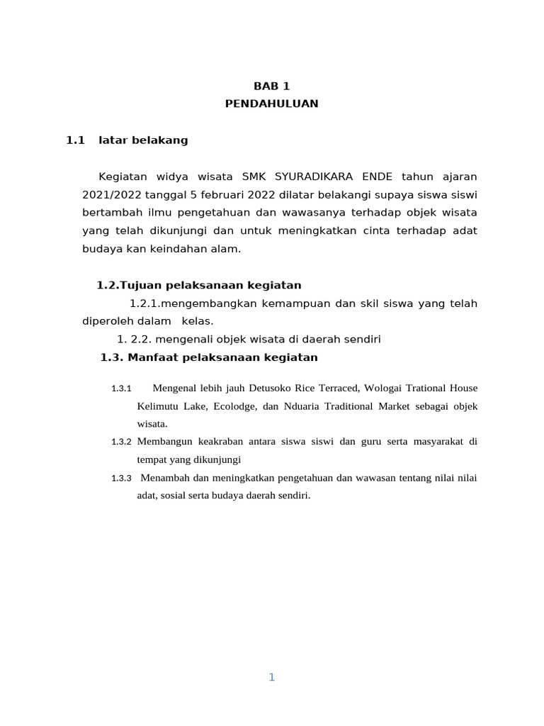 Icha Upw Laporan | PDF