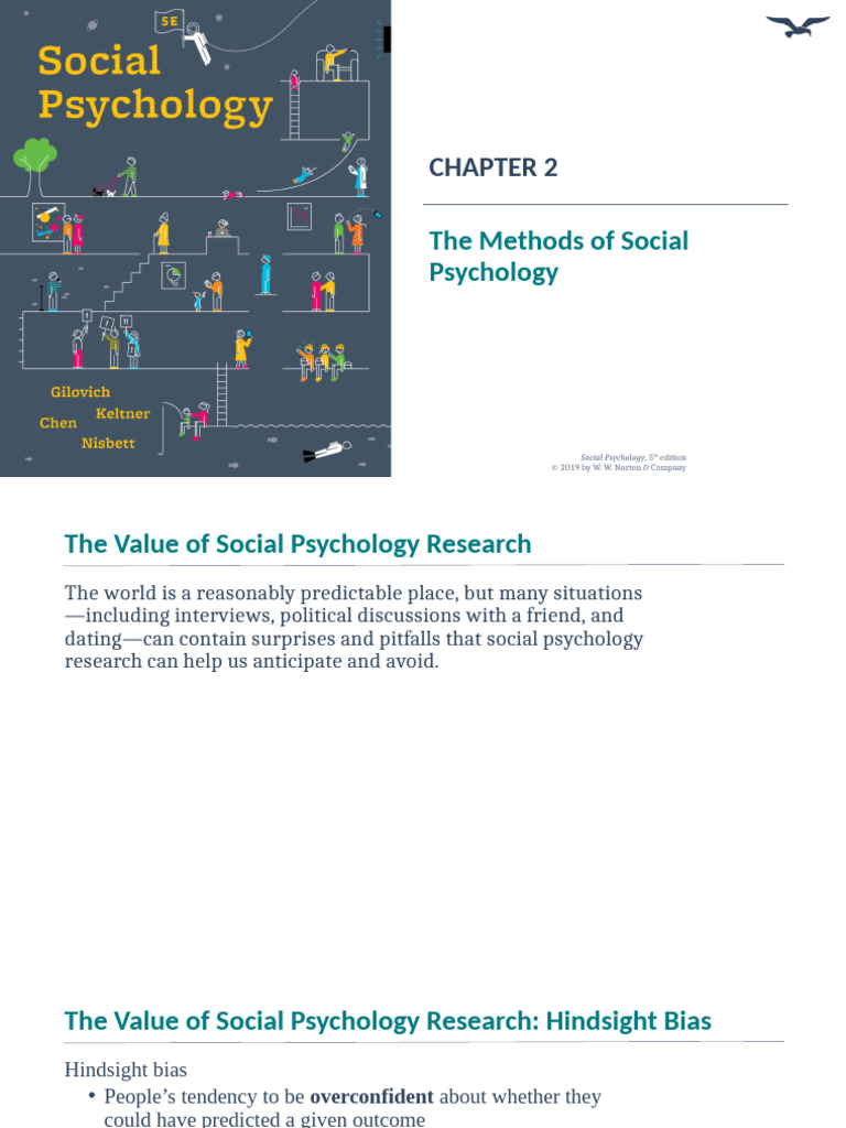 Chapter Two The Methods Of Social Psychology Pdf