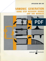 An - 920 - Harmonic Generation Using Step Recovery Diodes and SRD Modules