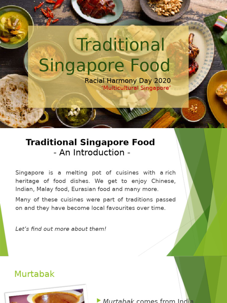 Singapore's Diverse Culinary Heritage | PDF | Food And Drink ...