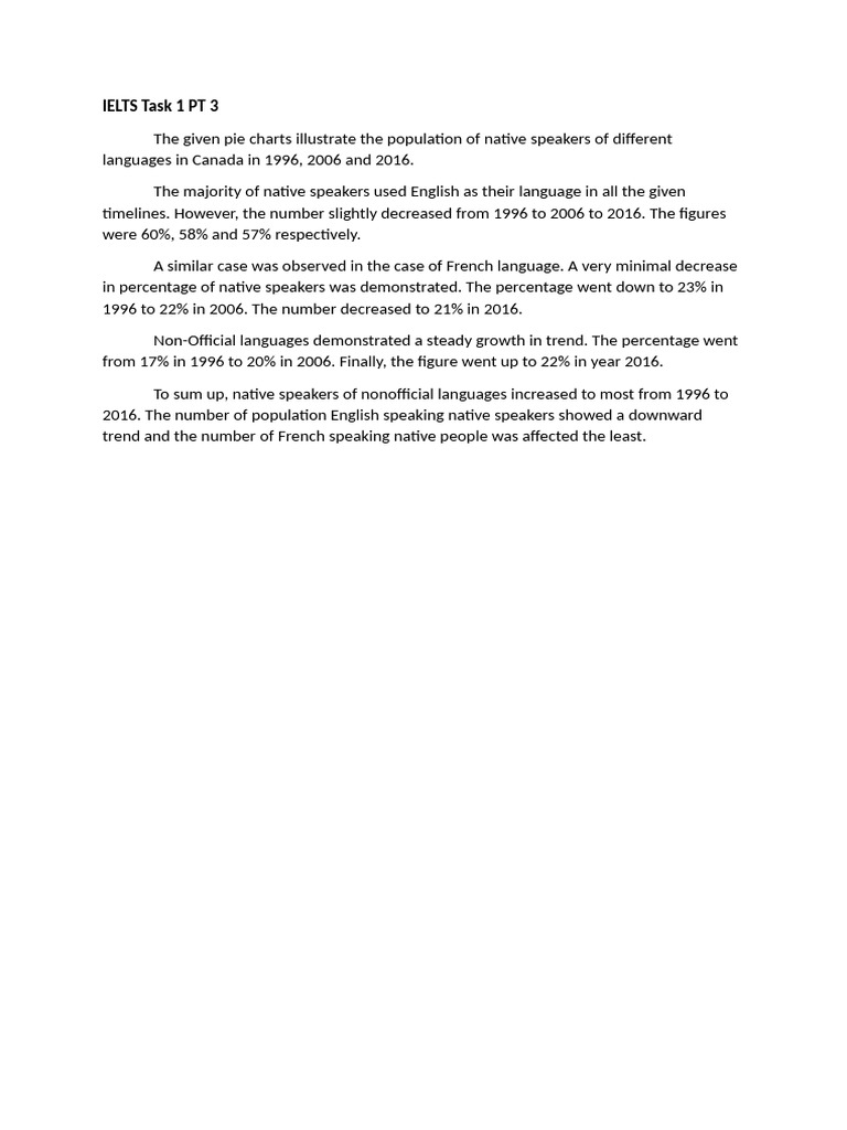 IELTS Task 1 PT 3 | PDF