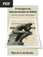 Principios Interpretacao Biblia - Marcio Rocha