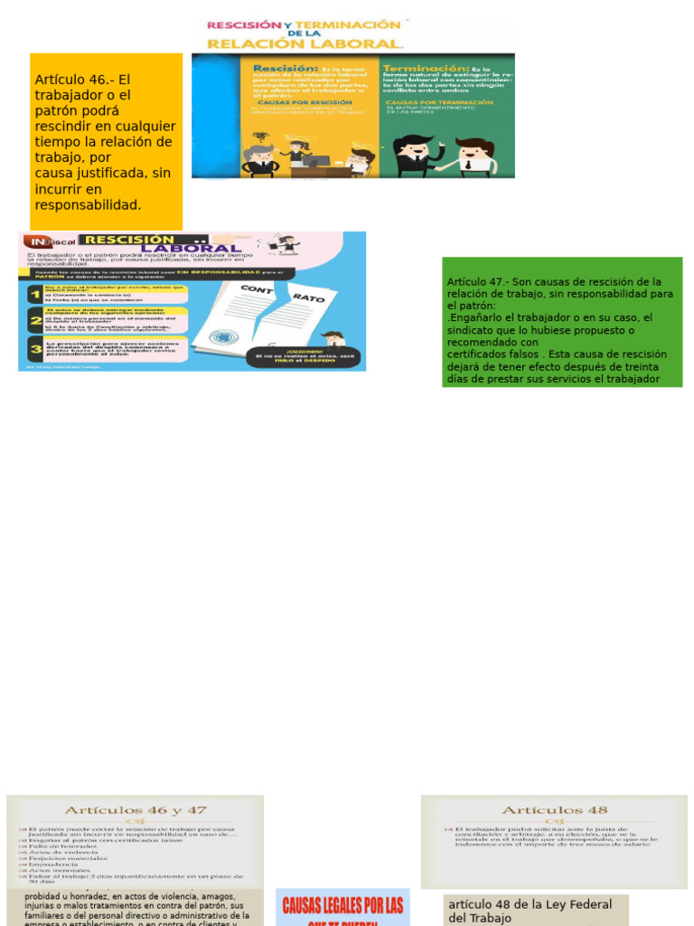 Art 46. 47 48 LFT. | PDF
