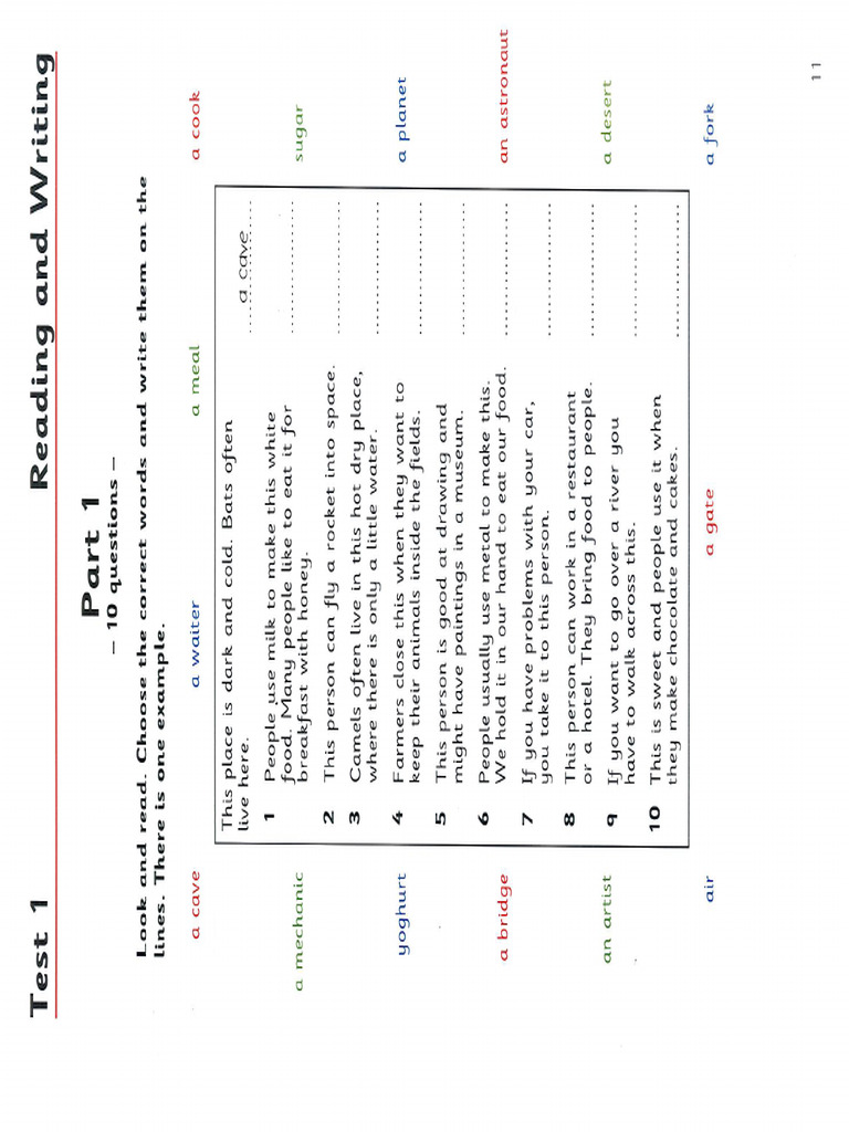 Authentic Flyers 1 Test 1 Pdf