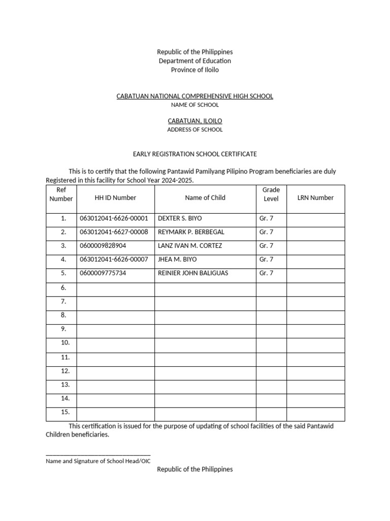 4ps Forms 2024 | PDF