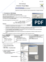 VBA Excel Initiation 1