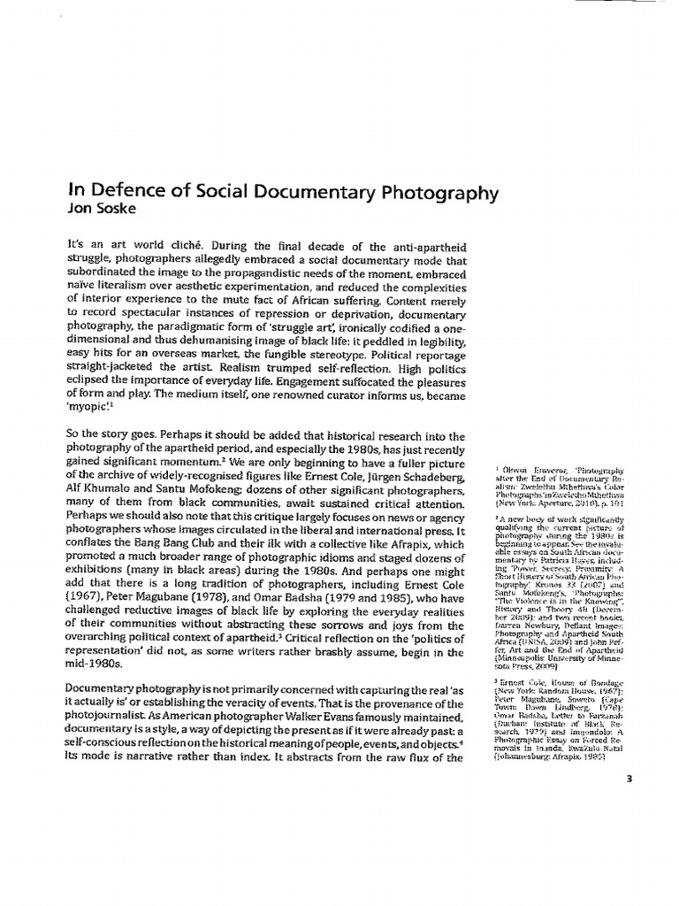 South African Documentary Photography Insights | PDF | Image | South Africa