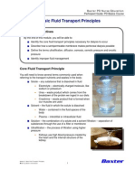 Module 2: Basic Fluid Transport Principles: Learning Objectives