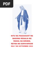 Miyerkules NG Abo | PDF