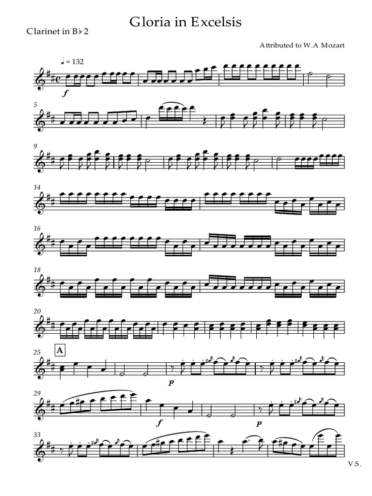 Gloria in Excelsis Accomp Part 1 and 2 | PDF