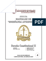 Derecho Constitucional Peruano Usmp