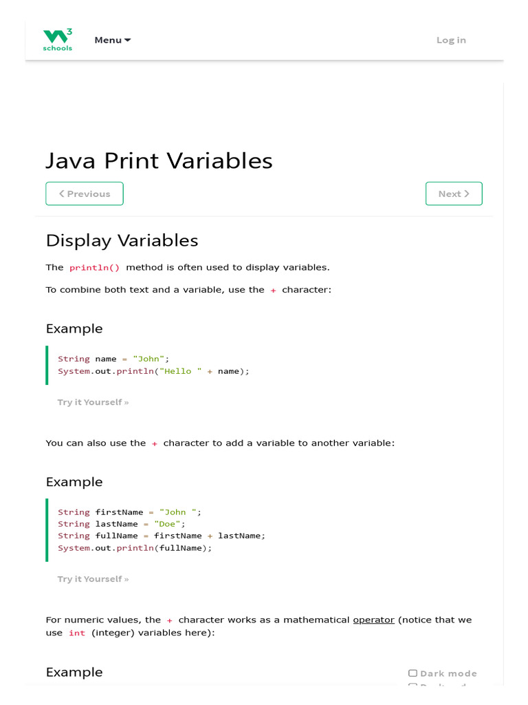 Java Print | PDF